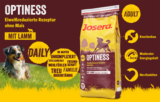 Josera Optiness Hundefutter Josera Optiness Hundefutter
