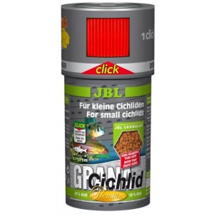 JBL (ДжБЛ) Grana Сichlid CLICK (корм для риб, 250 мл, преміум з дозатором)
