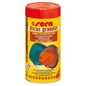 Sera Дискус Гранулят (Sera Discus Granules) – корм для всіх видів дискусів