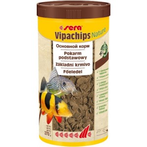 Основной корм в чипсах для рыб берущих корм со дна Sera Vipachips Nature, заказать в зоомагазине Пэтплюс Основной корм в чипсах для рыб берущих корм со дна Sera Vipachips Nature, заказать в зоомагазине Пэтплюс