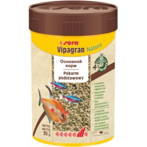 Основной мягкогранулированный корм Sera Vipagran Nature для аквариумных рыб в зоомагазине Пэтплюс Основной мягкогранулированный корм Sera Vipagran Nature для аквариумных рыб в зоомагазине Пэтплюс