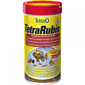 Tetra Rubin - для декоративных аквариумных рыб любого размера / улучшает окрас Tetra Rubin - для декоративных аквариумных рыб любого размера / улучшает окрас