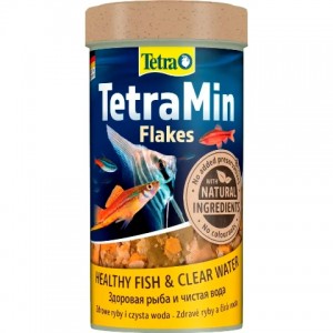 Корм Tetra Min для всех видов аквариумных рыб, в виде хлопьев Корм Tetra Min для всех видов аквариумных рыб, в виде хлопьев
