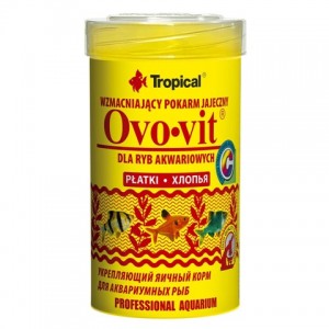 Купити корм для хлоп'я з жовтком для всіх акваріумних риб (Tropical Ovo-vit) у нас в зоомагазині | Огляд, опис, продаж Купити корм для хлоп'я з жовтком для всіх акваріумних риб (Tropical Ovo-vit) у нас в зоомагазині | Огляд, опис, продаж