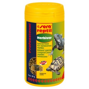 Sera Reptil Professional Herbivor - корм для рослиноїдних рептилій Sera Reptil Professional Herbivor - корм для рослиноїдних рептилій