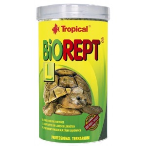 Сухий корм для сухопутних черепах Tropical у паличках «Biorept L» - Petplus