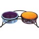 Trixie Bowl Set «Eat on Feet» - миски керамические на подставке (2 x 300 мл / 12 см) Trixie Bowl Set «Eat on Feet» - миски керамические на подставке (2 x 300 мл / 12 см)