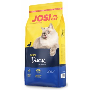 Josera JosiCat з качкою та рибою корм для кішок (ЙозіКет Кріспі) у зоомагазині Petplus за гарною ціною, дізнатися більше