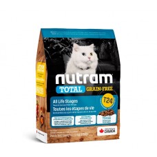 Nutram Total Grain-Free (T24) Salmon & Trout Cat Food - беззерновий корм для кішок / лосось з фореллю