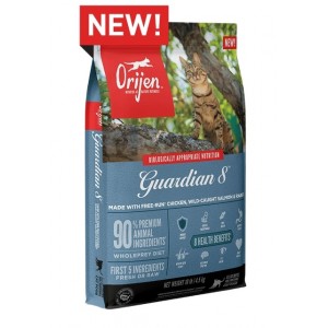 : Сухий корм для дорослих котів і кошенят (Orijen Guardian 8 Cat) - найкращий вибір для здорового харчування вашого вихованця