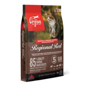 : Сухий беззерновий корм для дорослих котів і кошенят (Orijen Regional Red Cat) - найкращий вибір для здорового харчування вашого вихованця