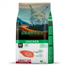 Bravery Adult GF Cat Sterilized Chicken - корм для стерилізованих кішок з куркою Bravery Adult GF Cat Sterilized Chicken - корм для стерилізованих кішок з куркою