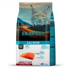 Bravery Adult GF Cat Sterilized Salmon - корм для стерилізованих кішок з лососем Bravery Adult GF Cat Sterilized Salmon - корм для стерилізованих кішок з лососем
