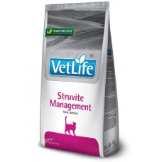 Farmina (Фарміна) VetLife Management Struvite Feline - лікувальний корм для кішок при рецидивах струвітних уролітів