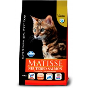 : Farmina Matisse Sterilised Cat Adult Salmon - сухе харчування для стерилізованих кішок та кастрованих котів : Farmina Matisse Sterilised Cat Adult Salmon - сухе харчування для стерилізованих кішок та кастрованих котів