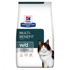 Hill's Prescription Diet Feline Multi-Benefit (Digestive/Weight Management) W/D - дієта для кішок із проблемами травлення та надмірною вагою Hill's Prescription Diet Feline Multi-Benefit (Digestive/Weight Management) W/D - дієта для кішок із проблемами травлення та надмірною вагою