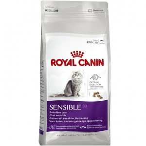 Royal Canin Sensible  (для кошек с чувствительным пищеварением)