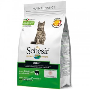 Корм сухий монопротеїновий «Schesir Cat Adult Lamb» для кішок зі смаком ягняти | Унікальне джерело білків тваринного походження Petplus Корм сухий монопротеїновий «Schesir Cat Adult Lamb» для кішок зі смаком ягняти | Унікальне джерело білків тваринного походження Petplus
