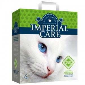 IMPERIAL CARE «ІМПЕРІАЛ» ODOUR ATTACK Ультра-комкующийся наповнювач з ароматом літнього саду в котячий туалет
