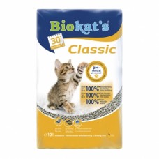 Biokat's Classic 3in1 - наповнювач для котячого туалету, що комкується.