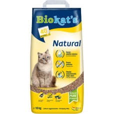 Biokat's Natural - наповнювач для котячого туалету, що комкується.