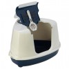 Moderna Flip Cat - закритий кутовий туалет для котів (56x45x38 см.) Moderna Flip Cat - закритий кутовий туалет для котів (56x45x38 см.)