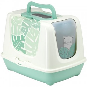 Moderna Trendy Cat Eden - закрытый туалет для котов c угольным фильтром и совком Moderna Trendy Cat Eden - закрытый туалет для котов c угольным фильтром и совком