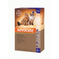 Advocate (Адвокат) Elanco - cредства защиты для кошек (от 4 до 8 кг)