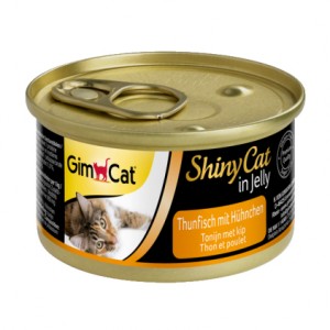 Консервы с тунцом и курицей для кошек (Gimpet ShinyCat Cat) паштет - Petplus