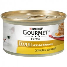 Gourmet Gold (Гурмет Голд) De Poulet Et Carotte - Ніжні Біточки з куркою та морквою