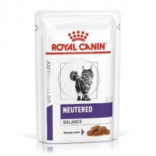 Royal Canin VCN Neutered Weight Balance - вологий корм для котів і котів схильних до надмірної ваги / паучі