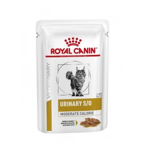 Royal Canin Urinary S/O Moderate Calorie - корм консервированный диетический для взрослых кошек, растворение струвитных камней, предотвращение образованию (в соусе) Royal Canin Urinary S/O Moderate Calorie - корм консервированный диетический для взрослых кошек, растворение струвитных камней, предотвращение образованию (в соусе)