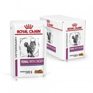 Royal Canin Feline RENAL Poushes - волога дієта для кішок з нирковою недостатністю / паучі