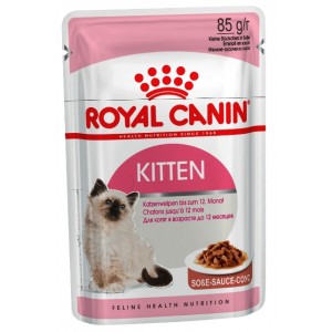 Royal Canin Kitten Instinctive Gravy Pouches - влажный корм для котят / в соусе Royal Canin Kitten Instinctive Gravy Pouches - влажный корм для котят / в соусе