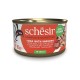 Schesir Tuna Shrimps - влажный корм консервы для кошек, тунец с креветками