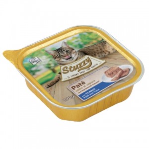Консерви «Mister Stuzzy Cat Tuna» м'ясний паштет для котів з тунцем | у зоомагазині Petplus загарною ціною | огляд, опис, продаж