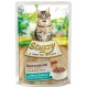 Stuzzy Cat White Fish - вологий корм для кішок / шматочки білої риби в желе 