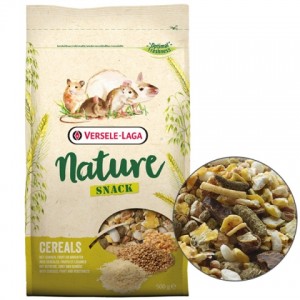 Дополнительное питание для всеядных грызунов «Versele-Laga Nature Snack Cereals» - из набора зерновых, без ароматизаторов, консервантов Дополнительное питание для всеядных грызунов «Versele-Laga Nature Snack Cereals» - из набора зерновых, без ароматизаторов, консервантов