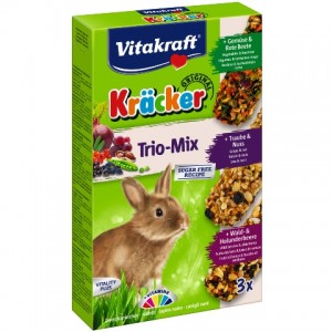 Vitakraft Cracker Vegetables, Nuts and Berries for Bunny - крекер для кроликів з овочами, горіхами та лісовими ягодами