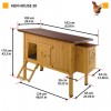 : Ferplast Cage Hen House дерев'яний будиночок для свійської птиці (кури) - Petplus : Ferplast Cage Hen House дерев'яний будиночок для свійської птиці (кури) - Petplus