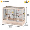 : Ferplast Giulietta - дерев'яна клітка для маленьких птахів | Petplus : Ferplast Giulietta - дерев'яна клітка для маленьких птахів | Petplus