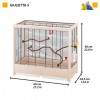 : Ferplast Giulietta - дерев'яна клітка для маленьких птахів | Petplus : Ferplast Giulietta - дерев'яна клітка для маленьких птахів | Petplus