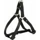 Trixie Premium One Touch Harness - шлея-петля нейлоновая для собак, чёрная
