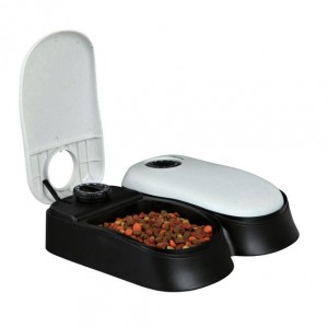 Trixie X2 Automatic Food Dispenser - автоматична годівниця на 2 годування, підходить для вологого корму Trixie X2 Automatic Food Dispenser - автоматична годівниця на 2 годування, підходить для вологого корму