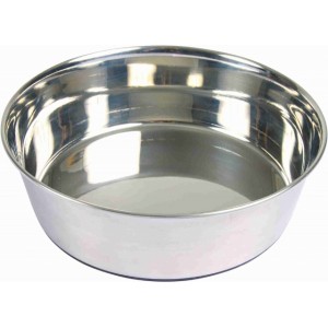 Trixie Stainless Steel Bowl - миска металлическая на резиновом основании Trixie Stainless Steel Bowl - миска металлическая на резиновом основании