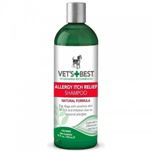 Vets Best "Ветс Бест" Allergy Itch Relief Shampoo - шампунь для собак при алергії Vets Best "Ветс Бест" Allergy Itch Relief Shampoo - шампунь для собак при алергії