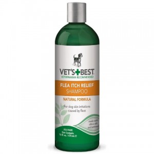 Vets Best «Ветс Бест» Flea Itch Relief Shampoo - заспокійливий шампунь від укусів бліх