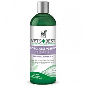 Vets Best "Ветс Бест" Hypo-Allergenic Shampoo - гіпоалергенний шампунь для чутливої шкіри Vets Best "Ветс Бест" Hypo-Allergenic Shampoo - гіпоалергенний шампунь для чутливої шкіри