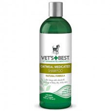 Vets Best Oatmeal Medicated Shampoo - шампунь від лупи, лущення 