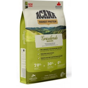 ACANA «Акана» GRASSLANDS корм для цуценят та дорослих собак усіх порід (беззернова формула) ACANA «Акана» GRASSLANDS корм для цуценят та дорослих собак усіх порід (беззернова формула)